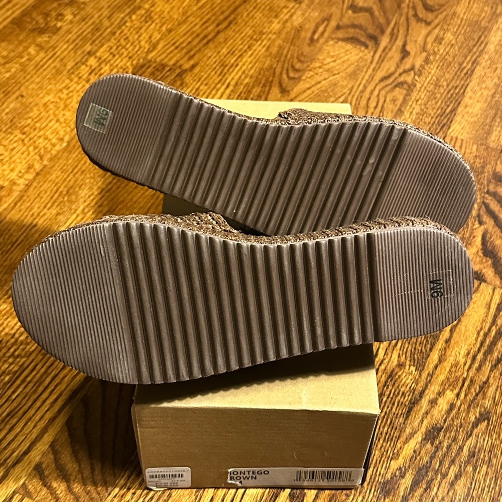 NIB Anthropologie Matisse Montego Platform Slides - Picture 6 of 7